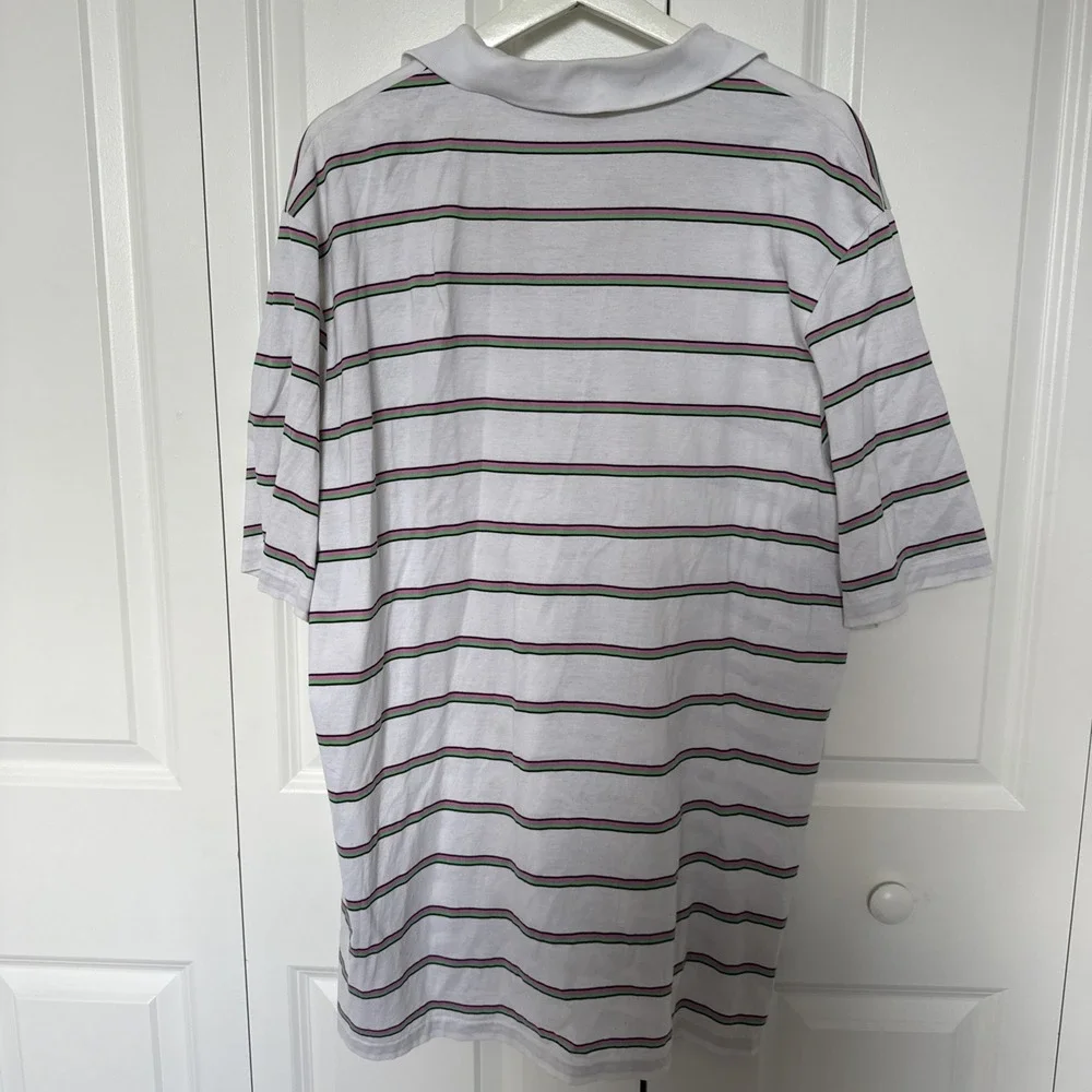 Polo Ralph Lauren‎ Golf Vintage Striped Polo Shirt Mens Size L